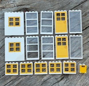 Lego parts/accessories doors and windows