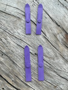 Lego parts/accessories purple skis