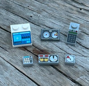 Lego dashboard parts/accessories