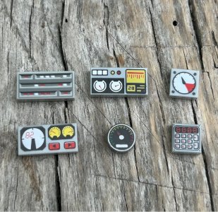 Lego dashboard parts/accessories