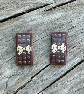 Lego pieces/accessories chocolate tablets