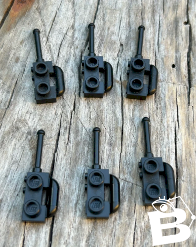 Pièces/accessoires Lego talkies walkies noirs