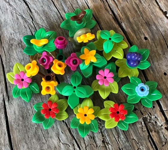 Pièces/accessoires Lego théme jardin et fleurs