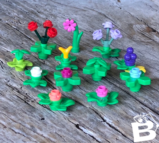 Pièces/accessoires Lego théme jardin