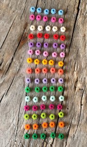 Lego pieces/accessories theme jars diameter multicolored flowers