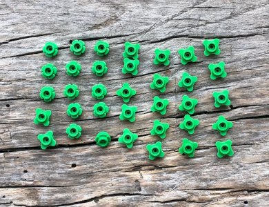 Lego pieces/accessories theme jars green flower diameter
