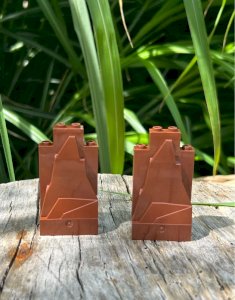 Brown Lego parts/accessories