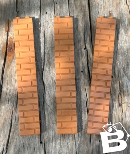 Pièces/accessoires marrons Lego