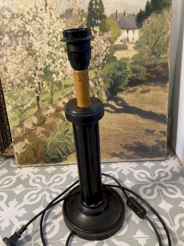 Pied de lampe à poser - Art déco 