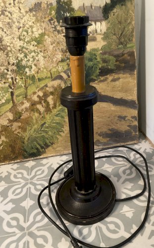 Pied de lampe à poser - Art déco 