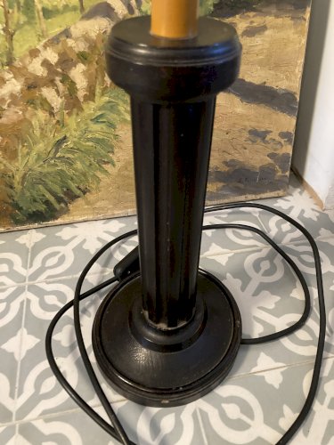 Pied de lampe à poser - Art déco 