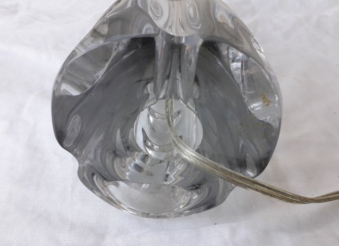 Pied de lampe cristal