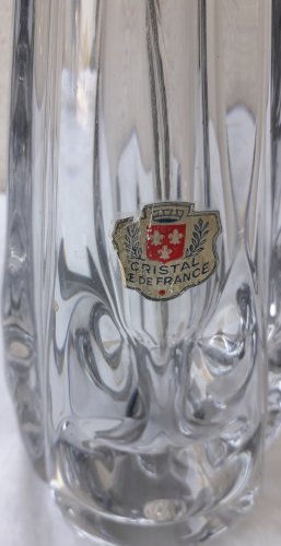 Pied de lampe cristal