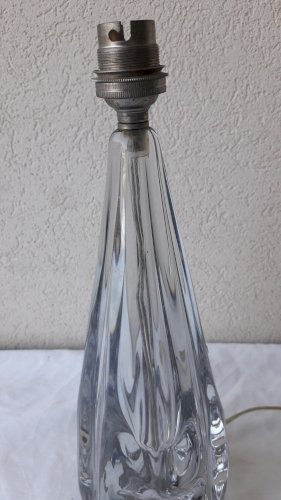 Pied de lampe cristal