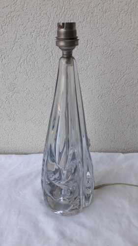 Pied de lampe cristal