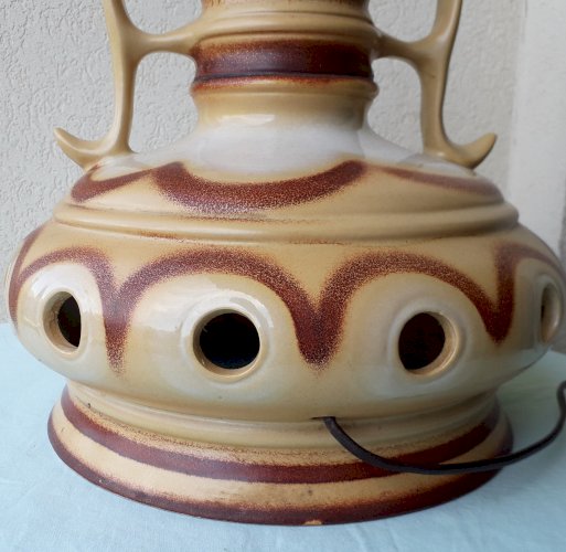 Pied de lampe de sol