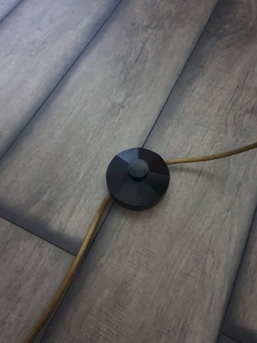 Pied de lampe en céramique