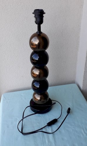 Pied de lampe en céramique 