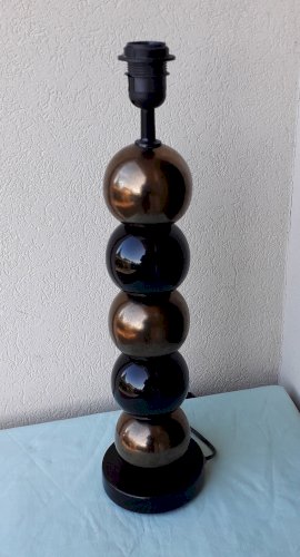 Pied de lampe en céramique 