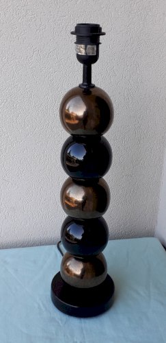 Pied de lampe en céramique 