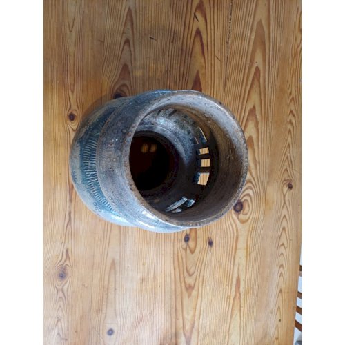 Pied de Lampe en Grés émaillé des Années 60