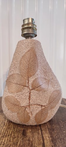 Pied de Lampe “Herbier” années 70 (Hérault)