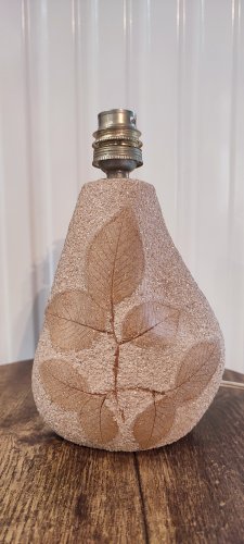 Pied de Lampe “Herbier” années 70 (Hérault)