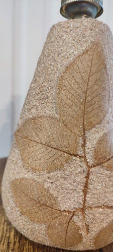 Pied de Lampe “Herbier” années 70 (Hérault)