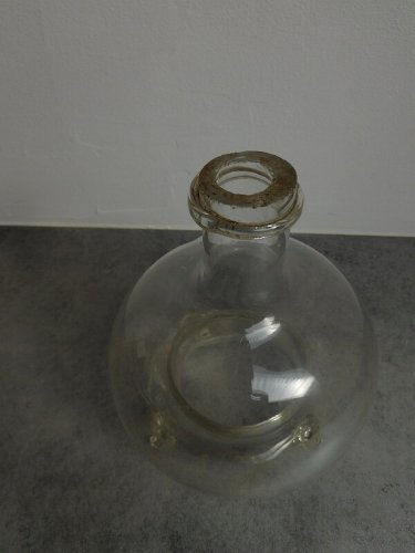 PIEGE A GUEPES OU A MOUCHES EN VERRE SOUFFLE DU XIX ème SIECLE