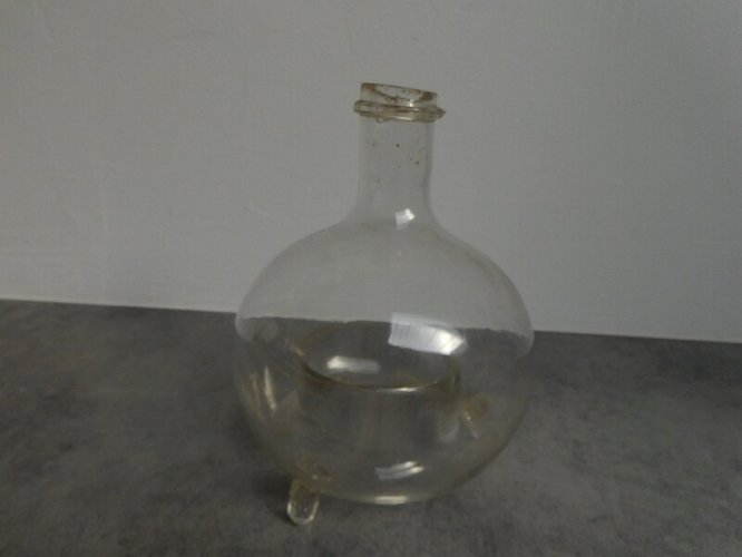 PIEGE A GUEPES OU A MOUCHES EN VERRE SOUFFLE DU XIX ème SIECLE