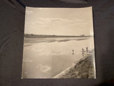 Pierre Boucher - banks of the Loire in Blois - silver print photographs.
