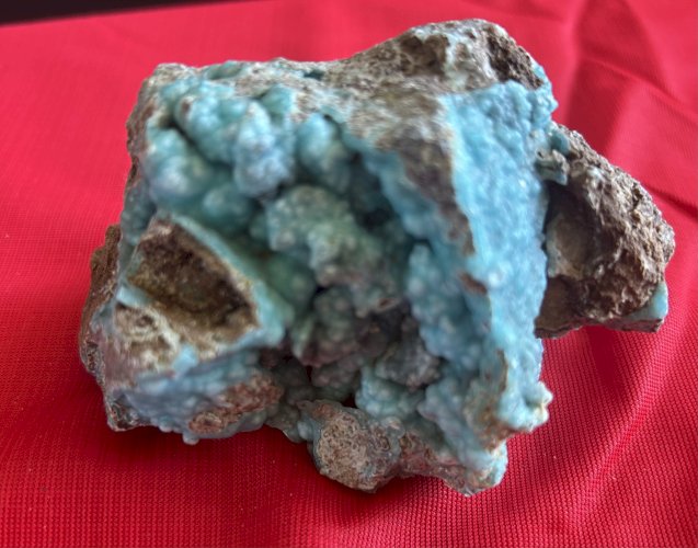 Pierre Hémimorphite bleu turquoise 