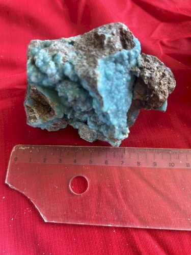 Pierre Hémimorphite bleu turquoise 