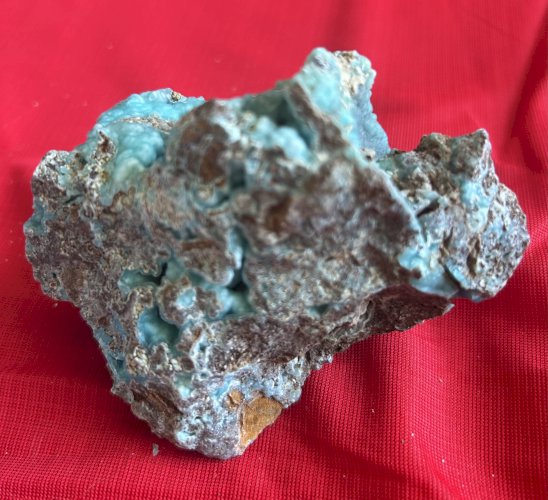 Pierre Hémimorphite bleu turquoise 