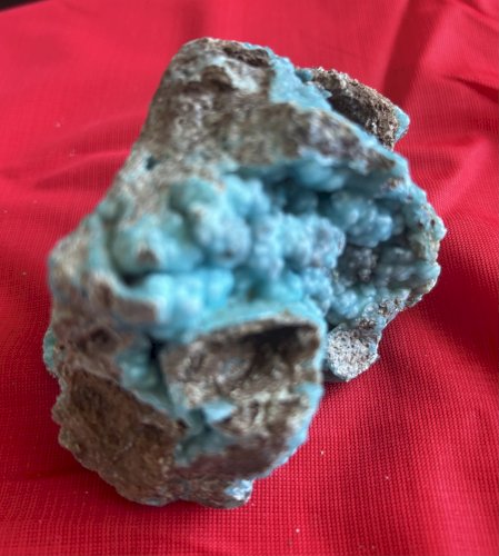 Pierre Hémimorphite bleu turquoise 