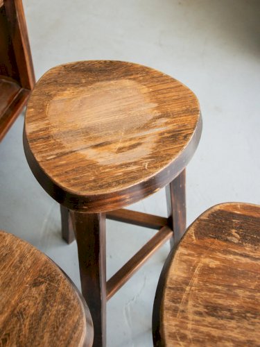 Pierre, le lot de 3 tabourets de bar N°21