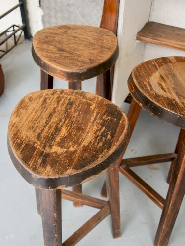 Pierre, le lot de 3 tabourets de bar N°21