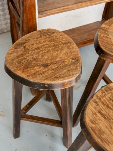 Pierre, le lot de 3 tabourets de bar N°21