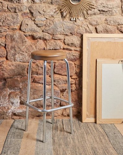 Pierre, le tabouret de bar chromé N°31