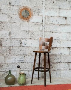 Pierre, le tabouret de bar en bois N°28