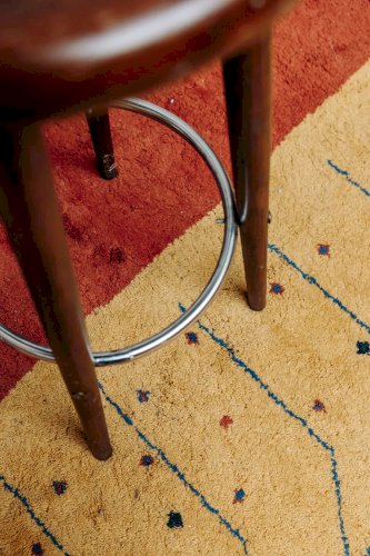 Pierre, le tabouret de bar en bois N°6