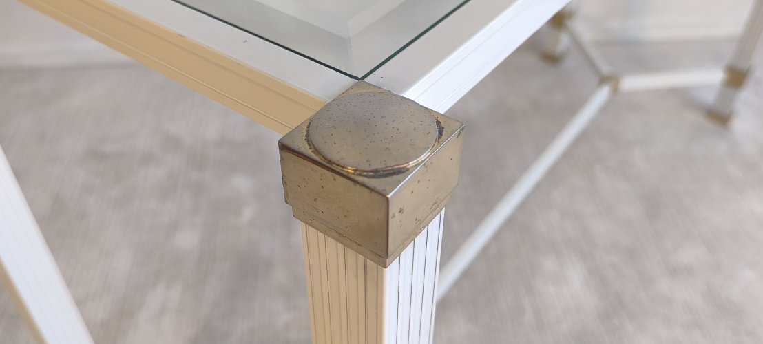 ?✨ Pierre Vandel Paris - Iconique console à entretoise signée Pierre Vandel Paris ✨?