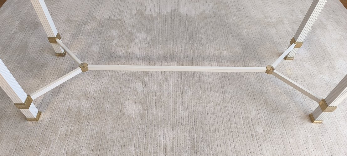 ?✨ Pierre Vandel Paris - Iconique console à entretoise signée Pierre Vandel Paris ✨?