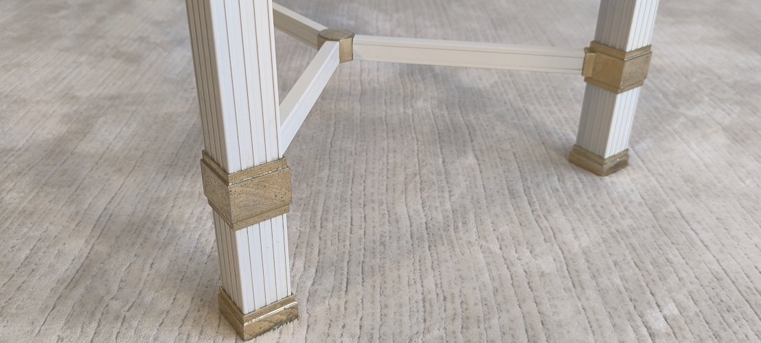 ?✨ Pierre Vandel Paris - Iconique console à entretoise signée Pierre Vandel Paris ✨?