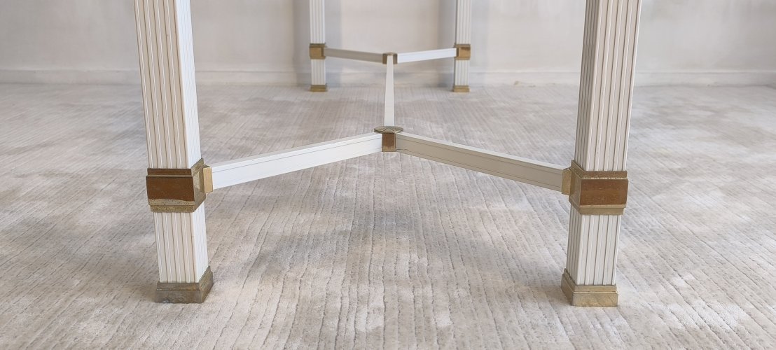 ?✨ Pierre Vandel Paris - Iconique console à entretoise signée Pierre Vandel Paris ✨?