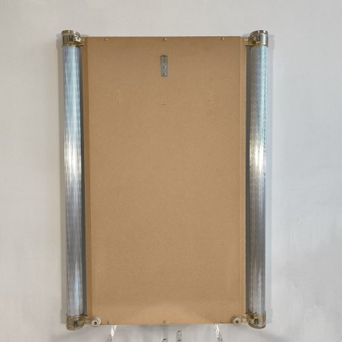 ? Pierre Vandel Paris - Très beau et rare grand miroir design 1970’s signé Pierre Vandel Paris 