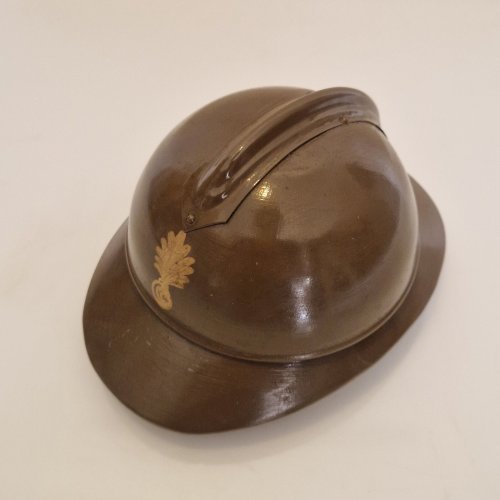 Pill Box / Boîte à Pilules Laiton Doré Couvercle Or Fin Damasquiné de Tolede