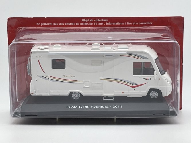 Pilote G740 Aventura (2011) 1/43 Hachette