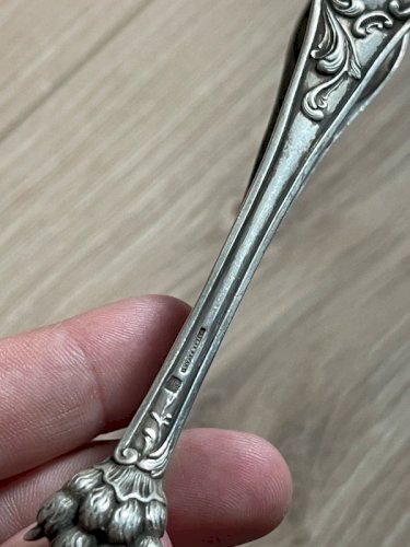 Pince à sucre métal argenté
