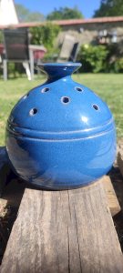 Pique-fleurs artisanal Poterie La Draille (Anduze)